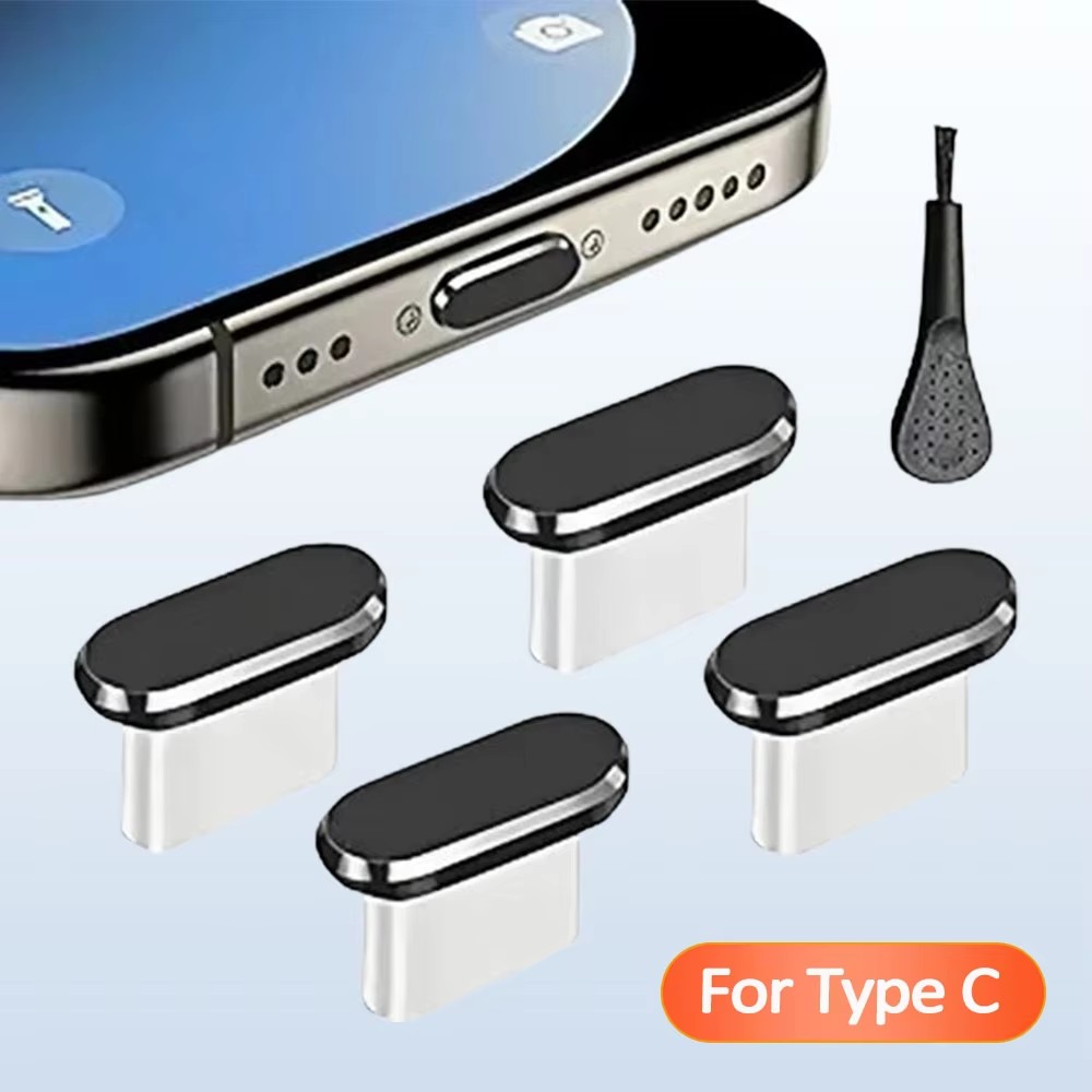 4Pcs USB C Dust Plug With Clea - Smart Home Samsung ulasan dan harga