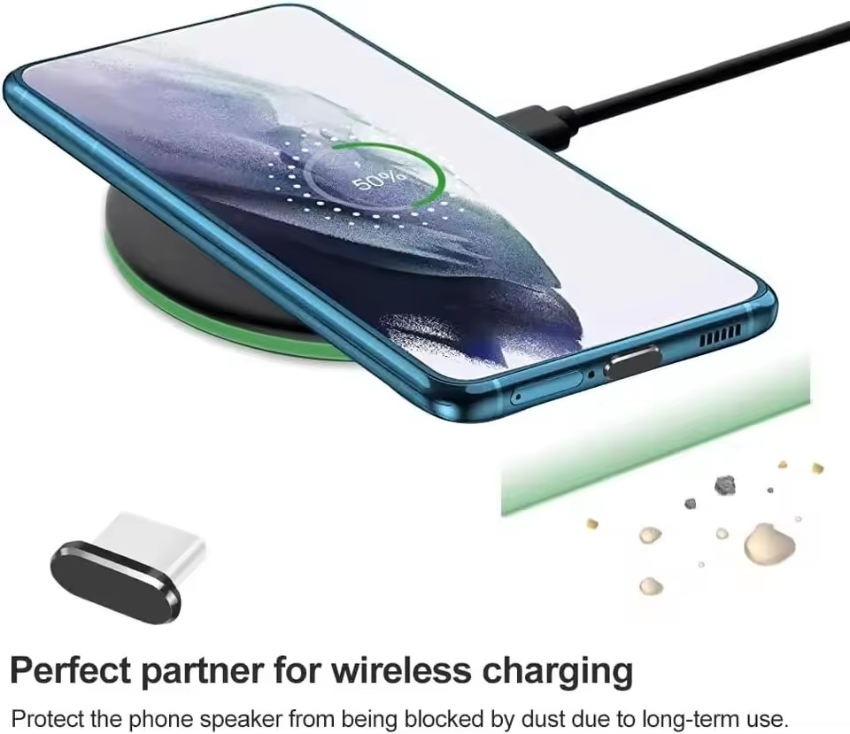 4Pcs USB C Dust Plug With Clea - Smart Home Samsung ulasan dan harga