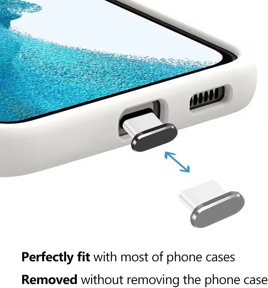 4Pcs USB C Dust Plug With Clea - Smart Home Samsung ulasan dan harga