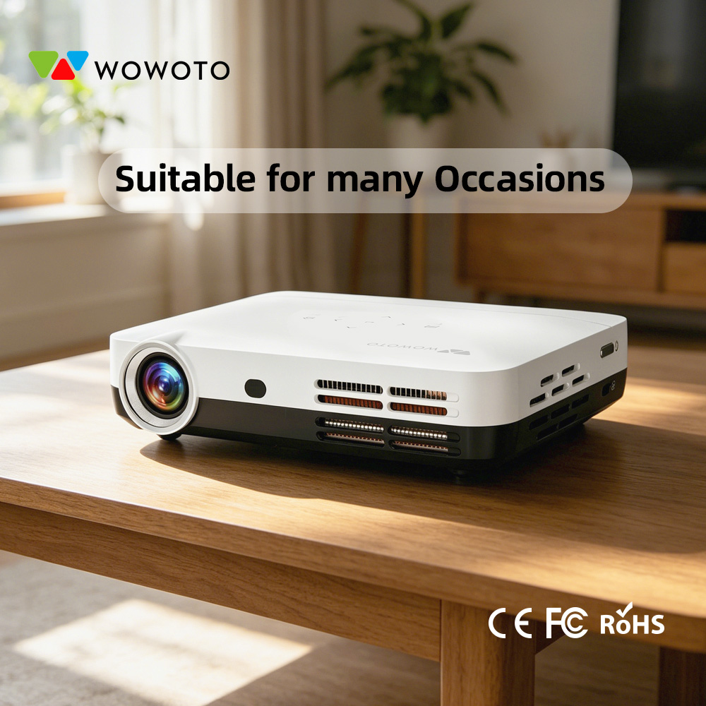 WOWOTO Portable Mini Home Thea - Smart Home Video ulasan dan harga