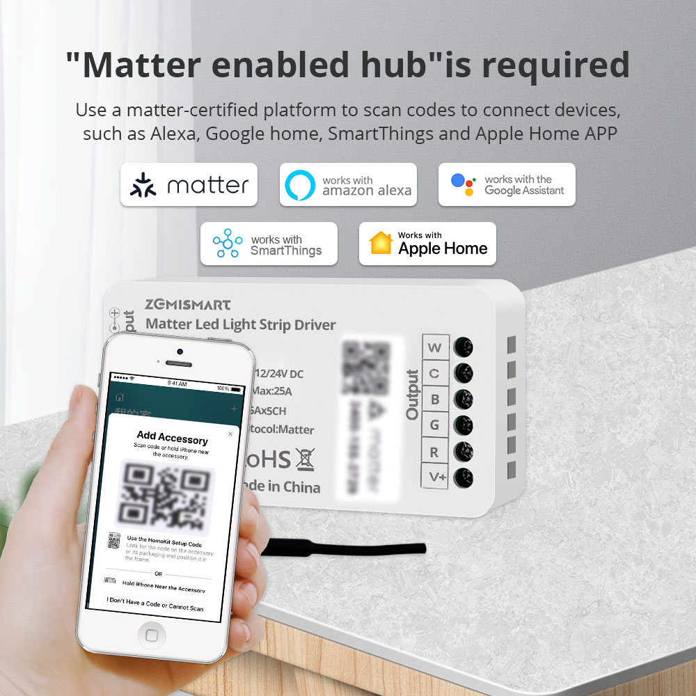 Zemismart Matter Led Light Str - Smart Home Group ulasan dan harga