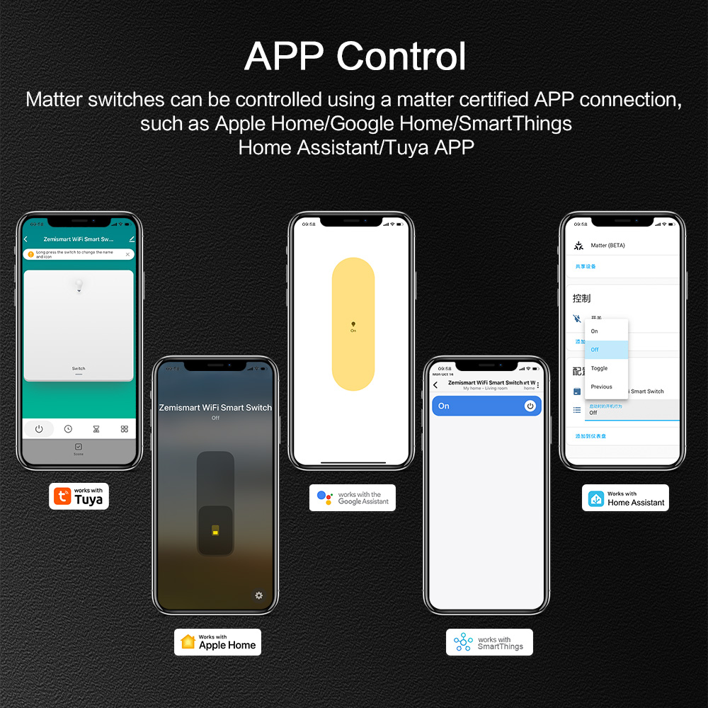 Zemismart Matter WiFi 3-Way Sm - Smart Home Group ulasan dan harga