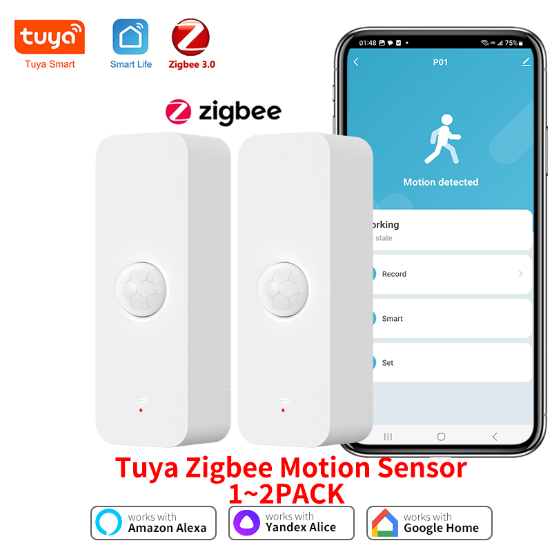 Tuya Zigbee 3.0 PIR Motion Sen - Smart Home Wiser ulasan dan harga