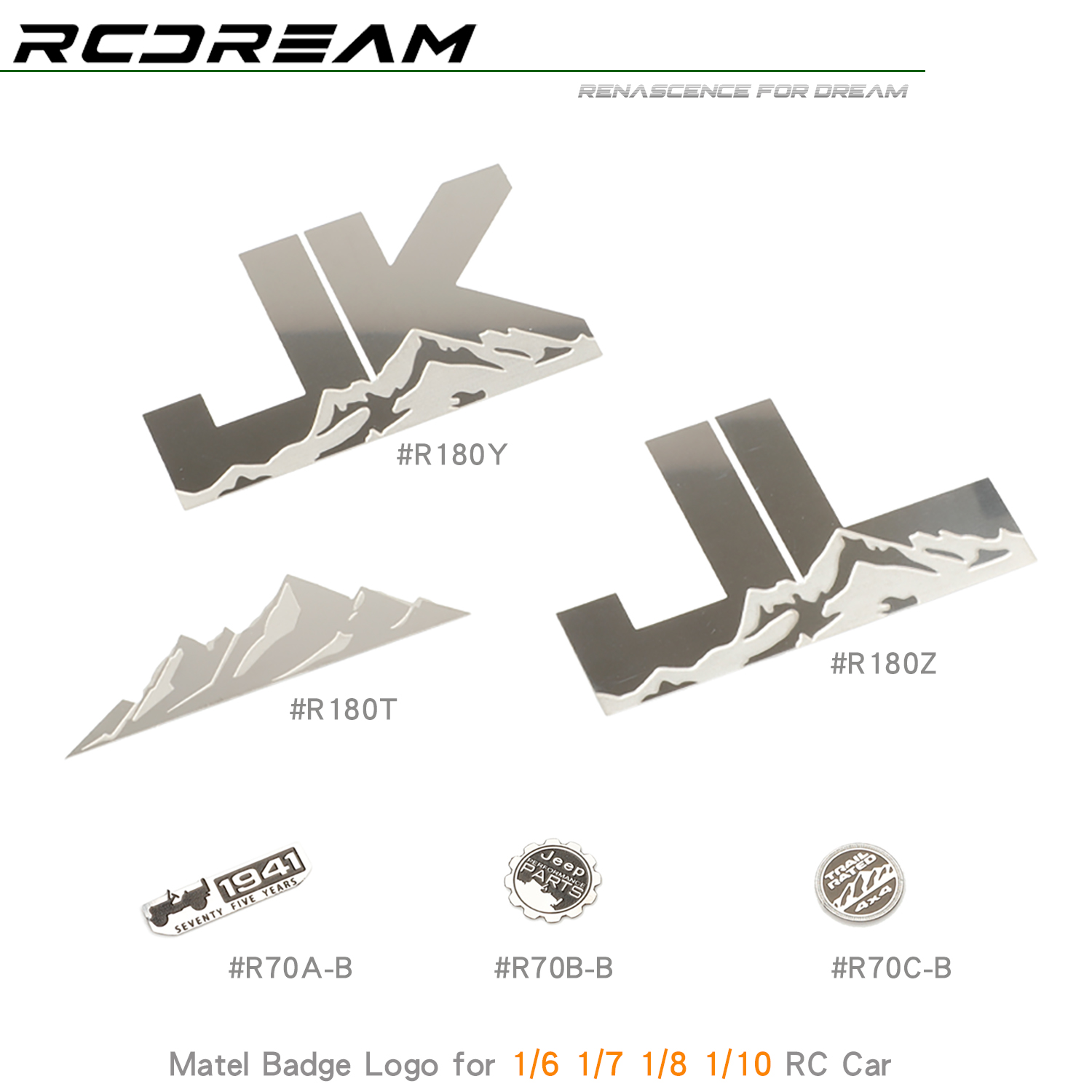RCDream Scale JK JL Metal Embl - Smart Home Icon ulasan dan harga