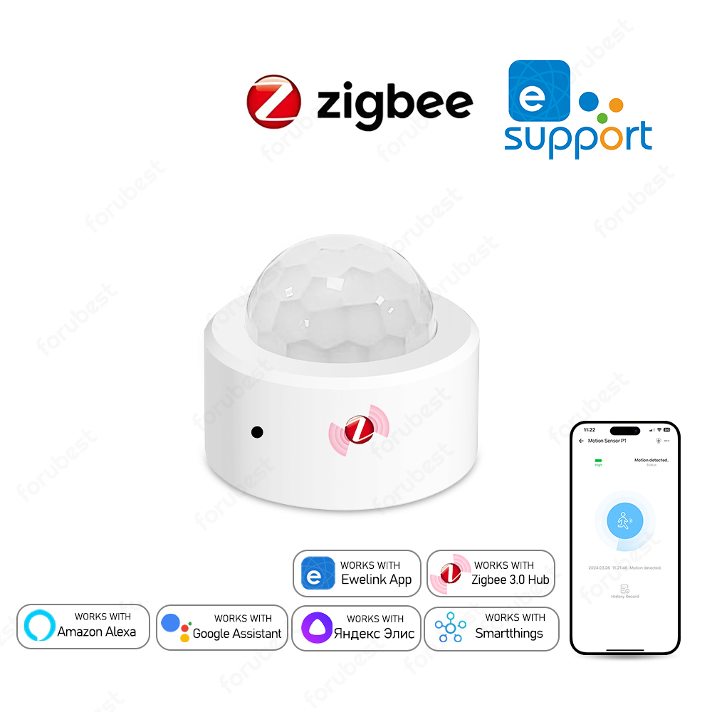 Zigbee 3.0 Human Motion Sensor - Smart Home Hub ulasan dan harga