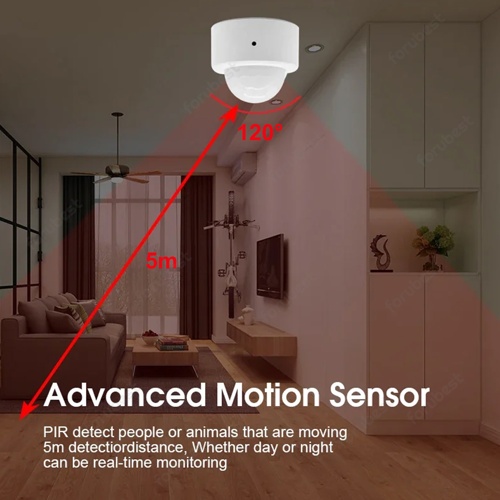 Zigbee 3.0 Human Motion Sensor - Smart Home Hub ulasan dan harga