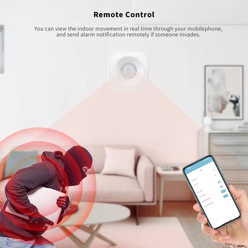 Tuya ZigBee/WiFi PIR Motion Se - Smart Home Wiser ulasan dan harga