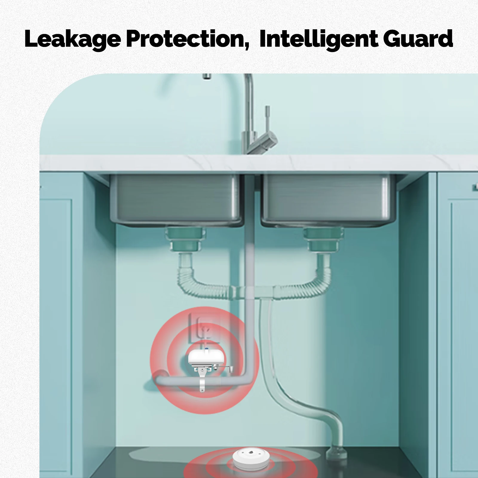 MOES Tuya ZigBee Smart Water S - Smart Home Green ulasan dan harga