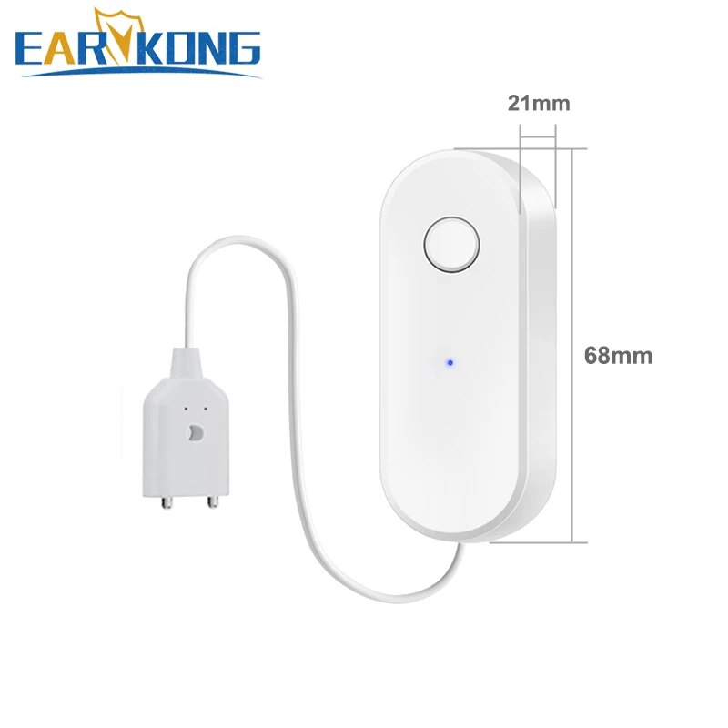 Tuya WiFi Smart Water Leak Sen - Smart Home Green ulasan dan harga