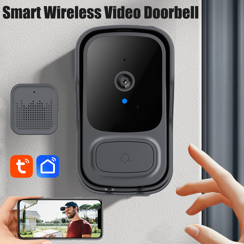 Tuay Wifi Doorbell Camera With - Smart Home Video Doorbell Installation ulasan dan harga
