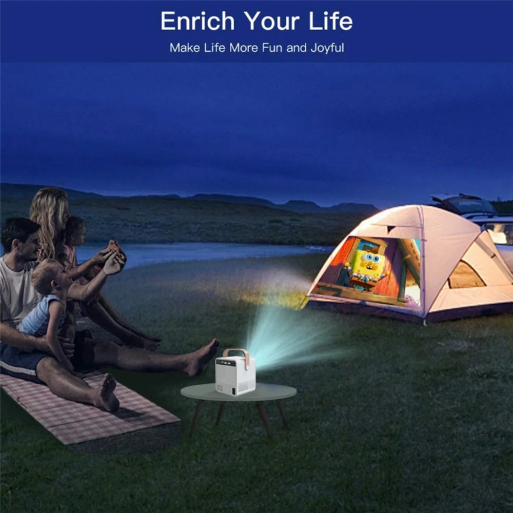 Portable Smart 4K Projector Mi - Smart Home Video ulasan dan harga