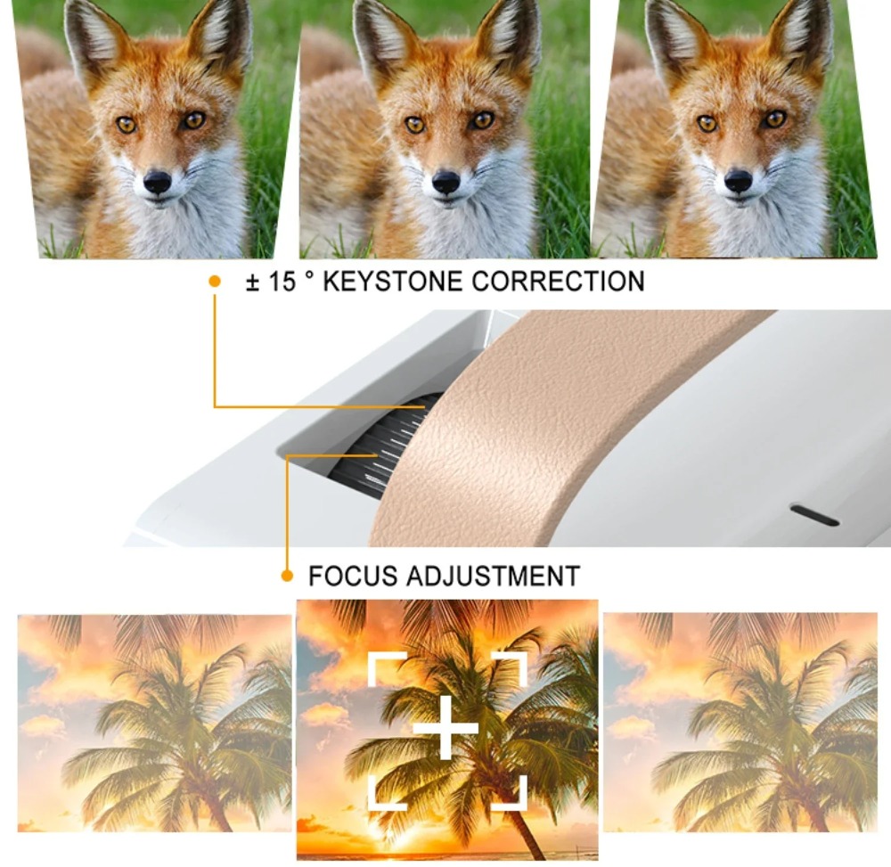 Portable Smart 4K Projector Mi - Smart Home Video ulasan dan harga