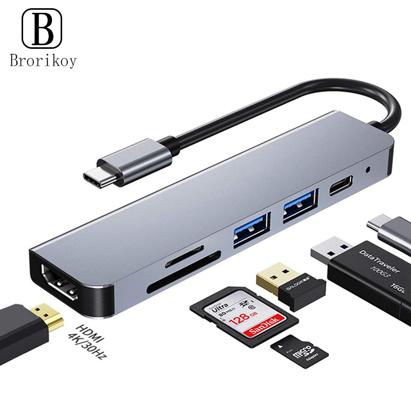 6 In 1 PD Type C Docking Stati - Smart Home Hub ulasan dan harga