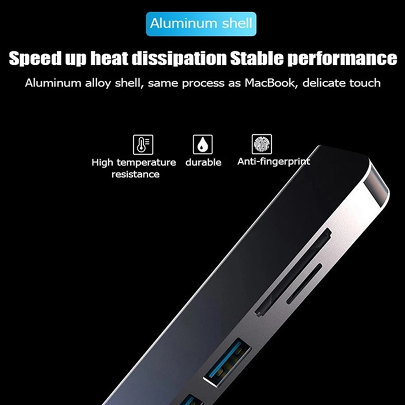6 In 1 PD Type C Docking Stati - Smart Home Hub ulasan dan harga