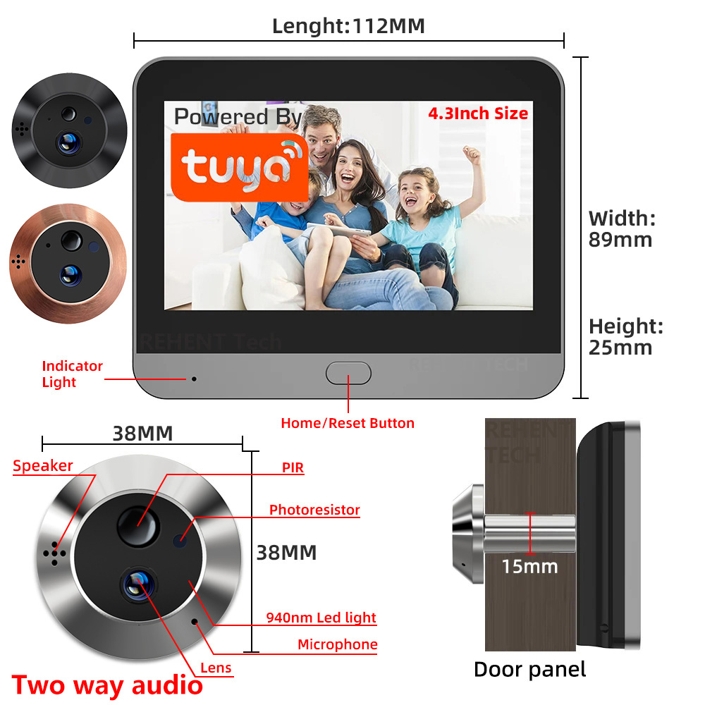 Mini Two Way Audio 3MP Tuya Sm - Smart Home Wiser ulasan dan harga